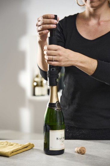 Vákuumpumpa és dugóhúzó készlet, 4 darabos, "Pop'n Preserve" - ​​​​Peugeot