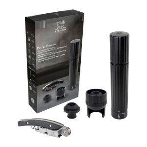 Vákuumpumpa és dugóhúzó készlet, 4 darabos, "Pop'n Preserve" - ​​​​Peugeot