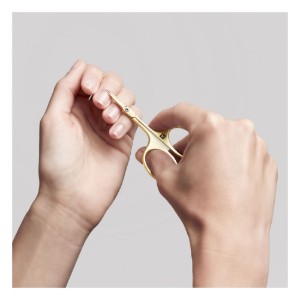 Körömágybőr olló, rozsdamentes acél, 90 mm, Gold - Zwilling PREMIUM