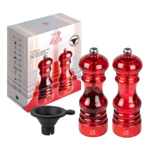 2 darabos só- és borsőrlő készlet, 18 cm, "Podium" - Peugeot