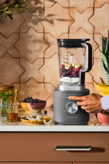 Turmixgép Pure Power 2L, 1200 W, Charcoal Grey - KitchenAid