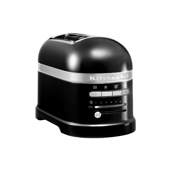KitchenAid - 1250 W-os Artisan - Onyx Black - 2 nyílásos kenyérpirító