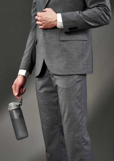 Vizespalack, újrahasznosított, 750ml, szürke - Ion8