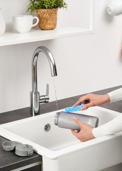 Vizespalack, újrahasznosított, 750ml, szürke - Ion8