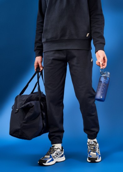 Vizespalack, újrahasznosított, 750ml, sötétkék - Ion8