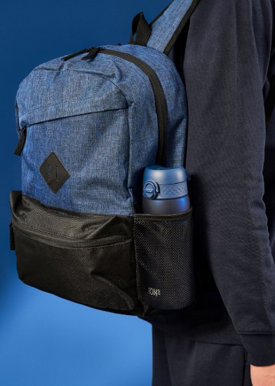 Vizespalack, újrahasznosított, 750ml, sötétkék - Ion8