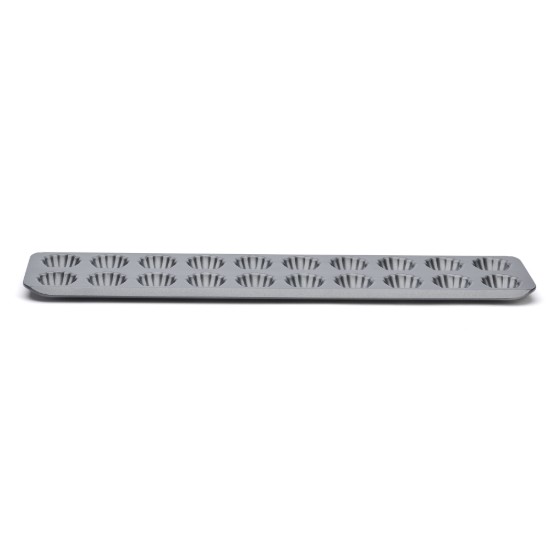 20 rekeszes mini madeleine sütőforma, 40 x 12 cm, acél - de Buyer