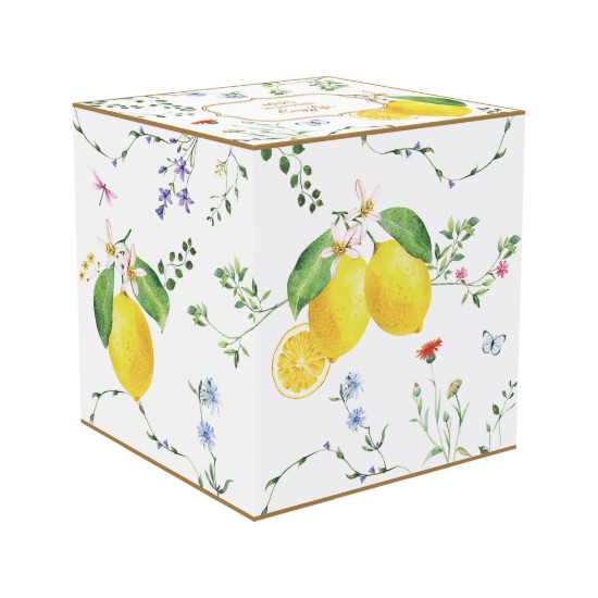Porcelán bögre, 275 ml, "Fleurs et Citrons" - Nuova R2S