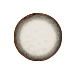 Porcelántányér, 21 cm, Barna, "Nuances" - Nuova R2S