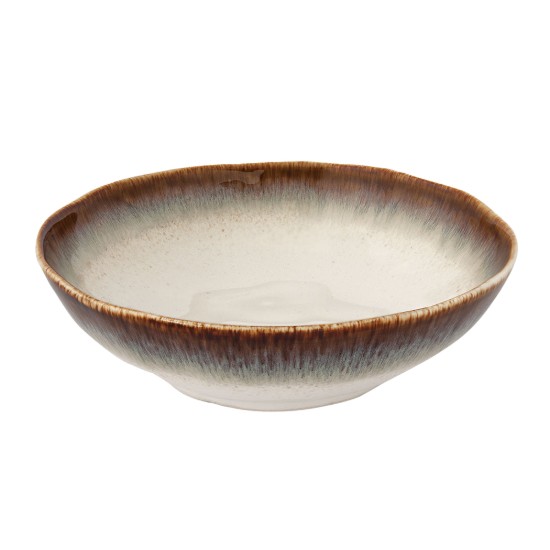 Leveses tál, porcelán, 19 cm, "Nuances", Barna - Nuova R2S