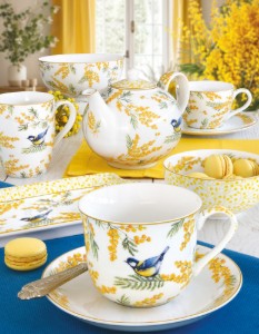 2 db porcelán bögre készlet, 350 ml, "Mimosa" - Nuova R2S