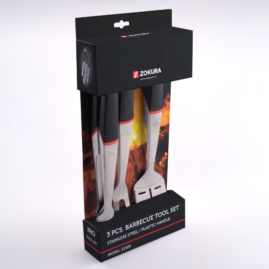3 db-os edénykészlet grillezéshez - Zokura