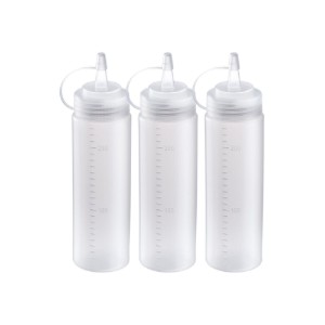3 darabos műanyag szószos üvegkészlet, 240 ml - Westmark