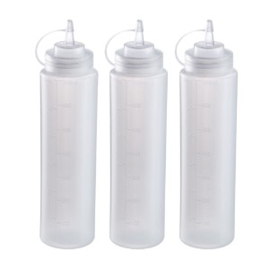 3 darabos műanyag szószos üvegkészlet, 700 ml - Westmark