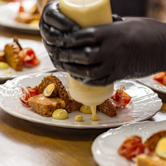 3 darabos műanyag szószos üvegkészlet, 700 ml - Westmark