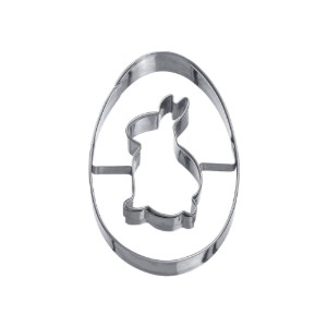 Kiszúróforma, tojás nyuszival, rozsdamentes acél, 8 cm - Westmark