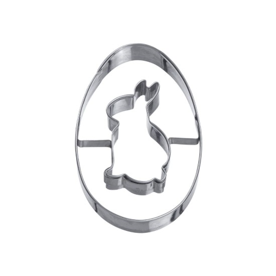 Kiszúróforma, tojás nyuszival, rozsdamentes acél, 8 cm - Westmark