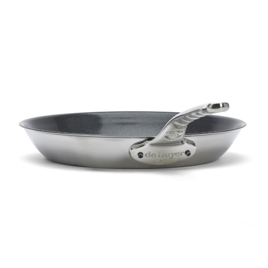 Tapadásmentes serpenyő, rozsdamentes acél, 28 cm, "Affinity" - de Buyer