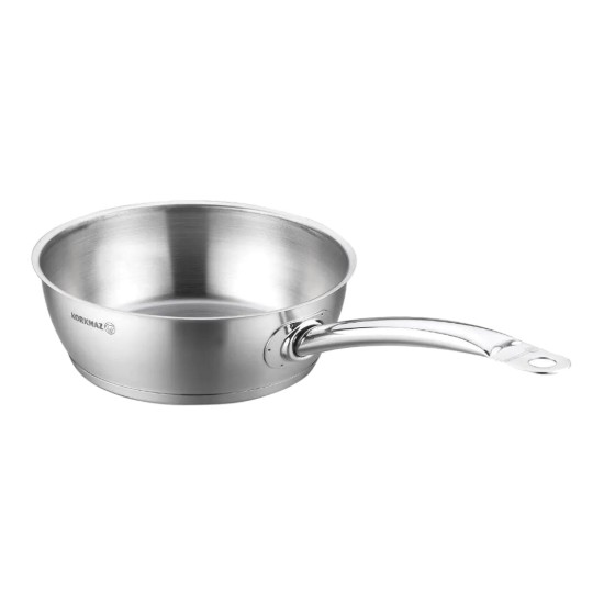 Serpenyő, rozsdamentes acél, 20 cm / 2 L, "Proline" - Korkmaz