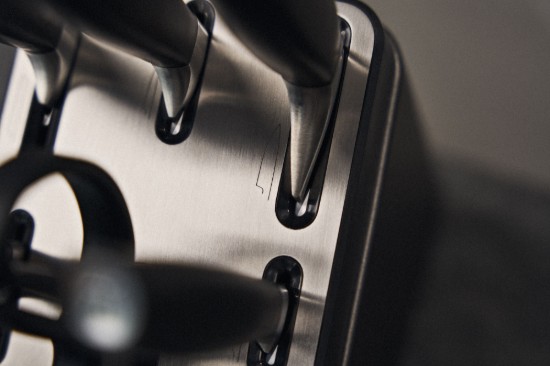 7 darabos késkészlet, beépített élezőmodullal, "All Star", kőrisfa - Zwilling