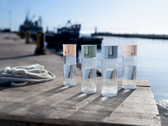 BRITA Vital vízszűrős kulacs, 600 ml (világoszöld) + 2db microdisc