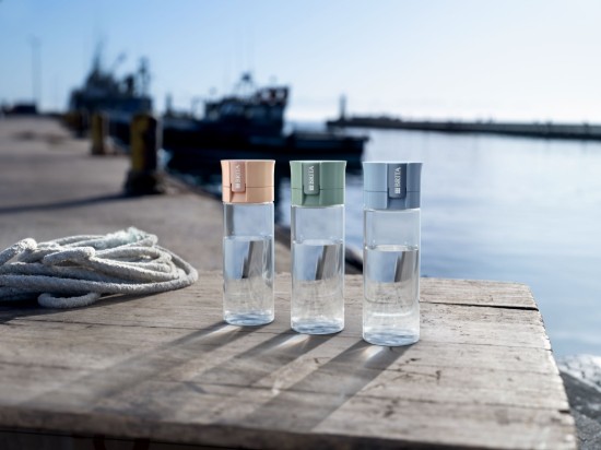 BRITA Vital vízszűrős kulacs, 600 ml (világoskék) + 2db microdisc