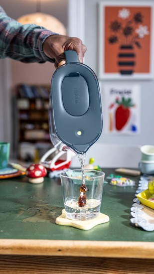 BRITA - Style Essential vízszűrő kancsó StarterPack  + 3db PP Maxtra Pro szűrő patron, 2,4 L (szürkéskék)