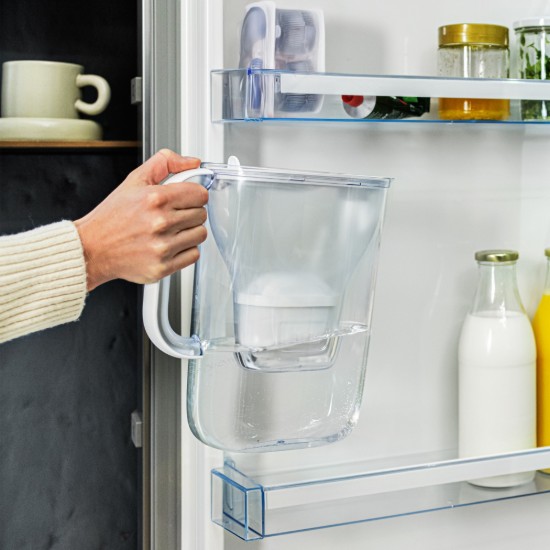BRITA - Style Essential vízszűrő kancsó + 1+1db Maxtra Pro szűrő patron, 2,4 L (fehér)