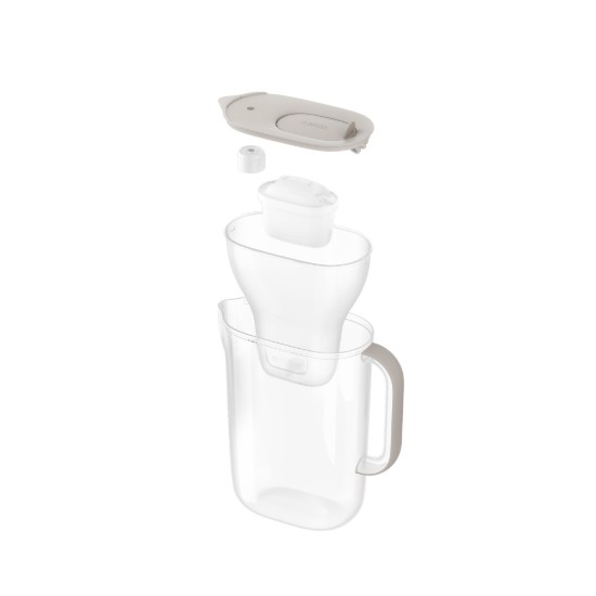 BRITA - Style Essential vízszűrő kancsó  + 1db PP Maxtra Pro szűrő patron, 2,4 L (homok)