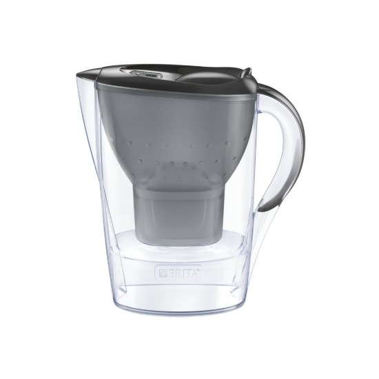 BRITA - Marella vízszűrő kancsó  + 1db PP Maxtra Pro szűrő patron, 2,4 L (szürke)
