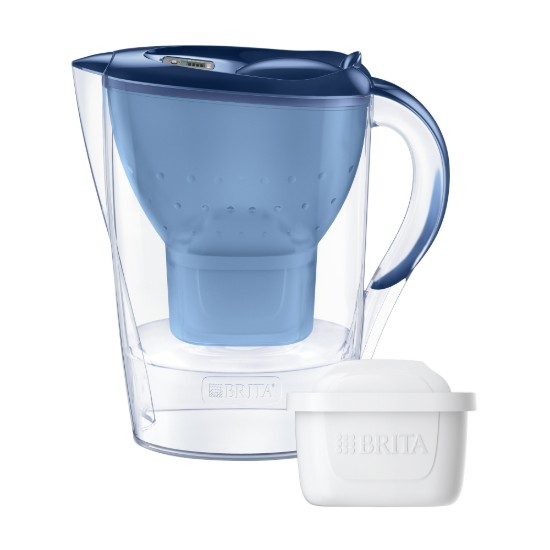BRITA - Marella vízszűrő kancsó  + 1db PP Maxtra Pro szűrő patron 2,4 L (kék)