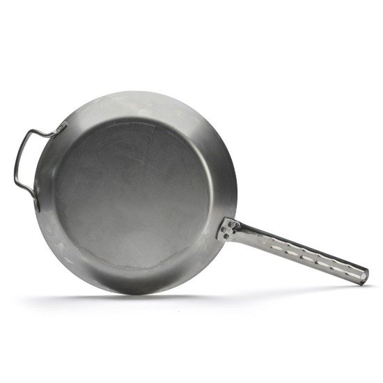 Szénacél serpenyő, 32 cm, "CARBON PLUS" - de Buyer