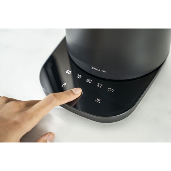 Vízforraló, 1,5 L, 1850 W, "Enfinigy Pro", fekete - Zwilling