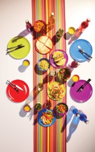 Colourworks ~ 4 db. 225 ml-es melaminból készült bögre készlet