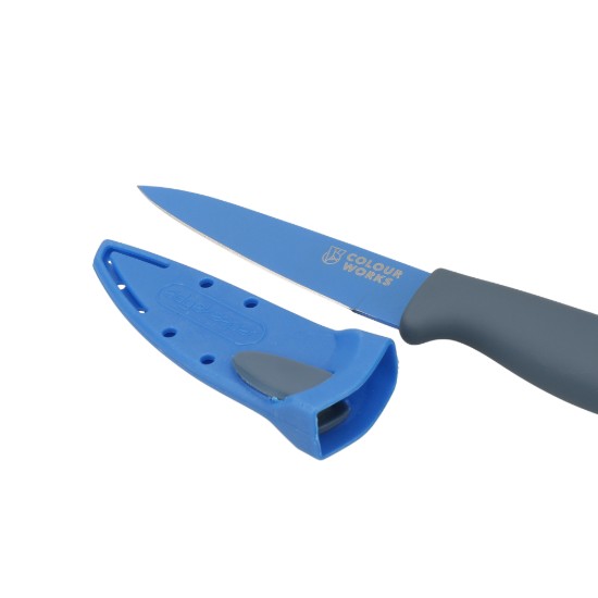 Colourworks - Kés hámozáshoz 9,5 cm, Kék