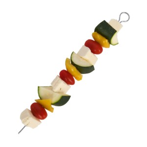 6 db kebabnyárs készlet, rozsdamentes acél, 30 cm - Kitchen Craft