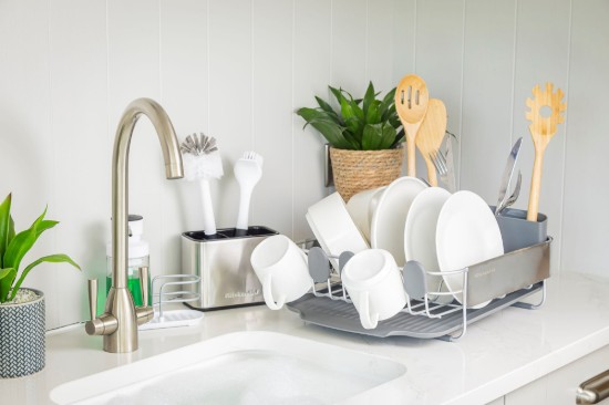 Mosogatótartó állvány, rozsdamentes acél - KitchenAid