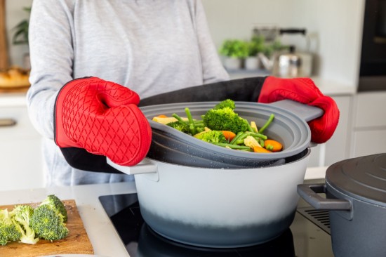 2 az 1-ben összecsukható szűrő, szilikon, 39 x 29 cm - MasterClass