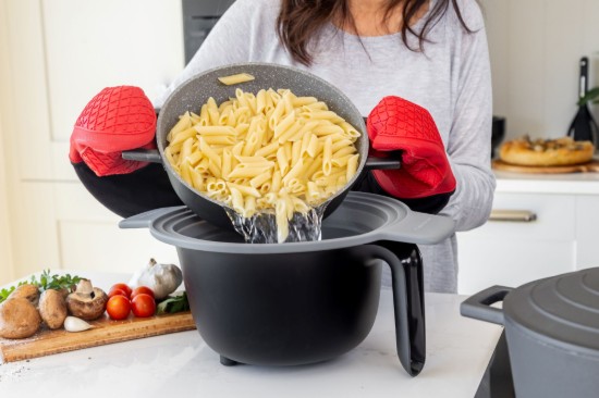 2 az 1-ben összecsukható szűrő, szilikon, 39 x 29 cm - MasterClass