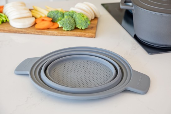 2 az 1-ben összecsukható szűrő, szilikon, 39 x 29 cm - MasterClass