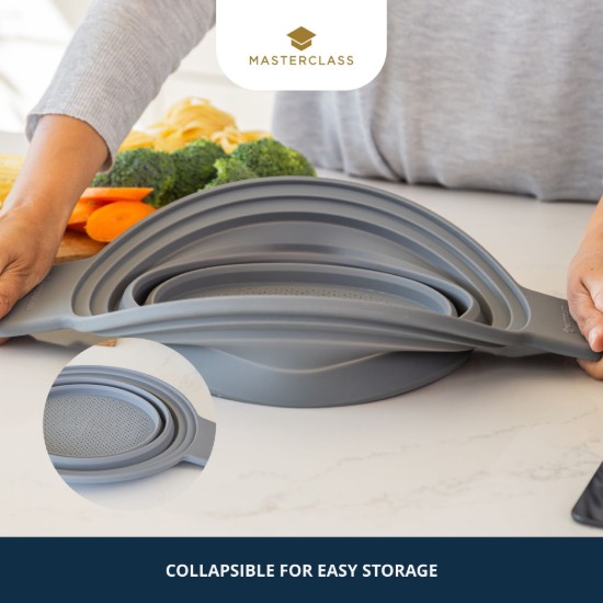 2 az 1-ben összecsukható szűrő, szilikon, 39 x 29 cm - MasterClass