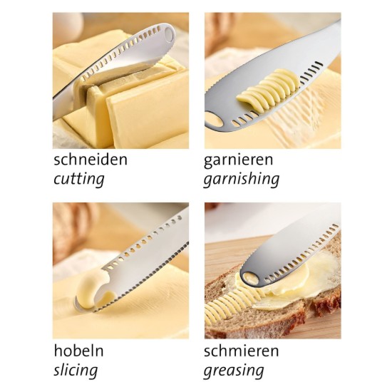 2 db vajkés készlet, rozsdamentes acél, 15 cm - Westmark