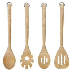 4 darabos konyhai eszközkészlet, nyírfa - KitchenAid