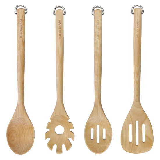 4 darabos konyhai eszközkészlet, nyírfa - KitchenAid