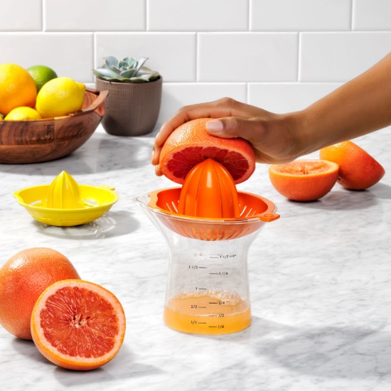 2 az 1-ben citrusfacsaró, 350ml, "Good Grips", Narancs - OXO