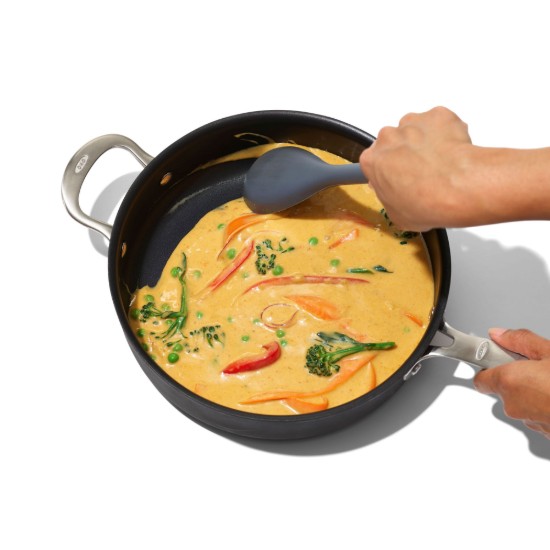 Főzőkanál, szilikon, 30,5 cm, "Good Grips", fekete - OXO