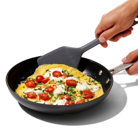 Főzőspatula, szilikon, 31 cm, "Good Grips", fekete - OXO