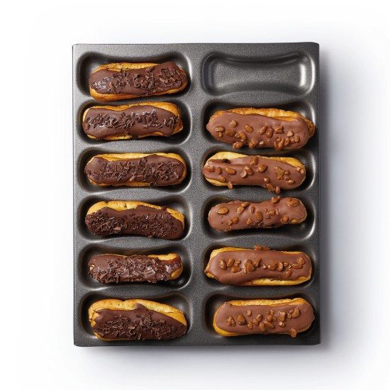 Kitchen Craft ekler sütőforma, 31x16,5 cm, "MasterClass"