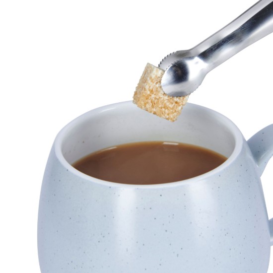 Kitchen Craft rozsdamentes acél kockacukor fogó, 10 cm