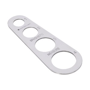 Edény spagetti adagolásához, 8 cm, rozsdamentes acél, “MasterClass” - Kitchen Craft